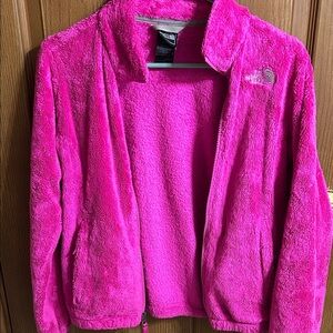 The North Face Kids Bright Pink Fleece Jacket